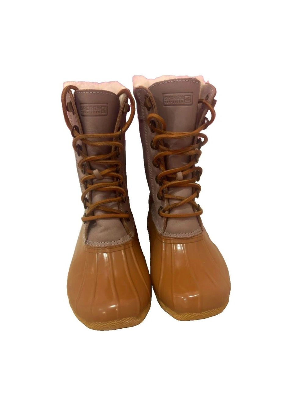 Sperry Top-Sider for J. Crew Women’s Duck Boots Waterproof Wool Lined Winter 6M